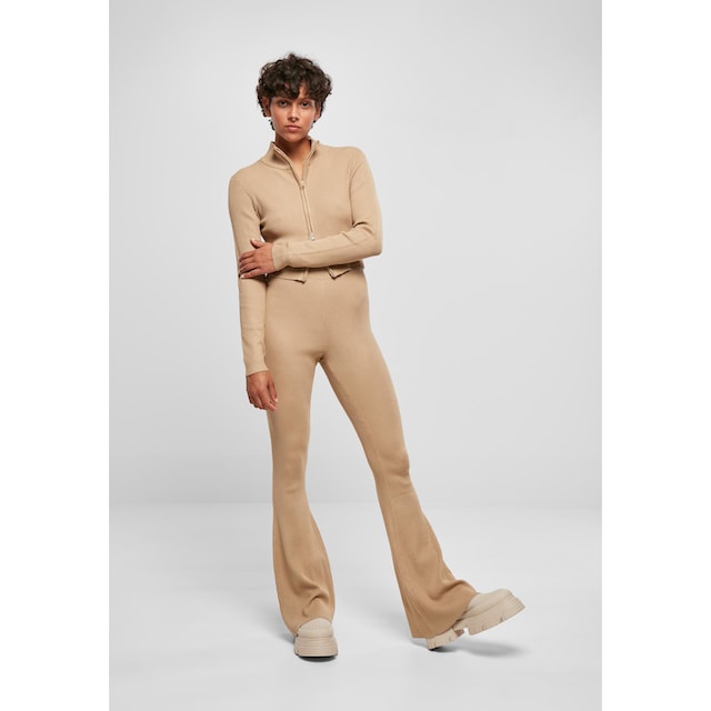 URBAN CLASSICS Cardigan »Damen Ladies Cropped Rib Knit Zip Cardigan«, (1 tlg.)  online kaufen | I\'m walking