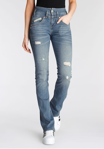 Herrlicher Bootcut-Jeans »PEARL«, Destroyed-Look kaufen