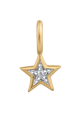 Orolino Kettenanhänger »585 Gold gelb zweifarbig Stern Brillant 0,005ct.«,... kaufen