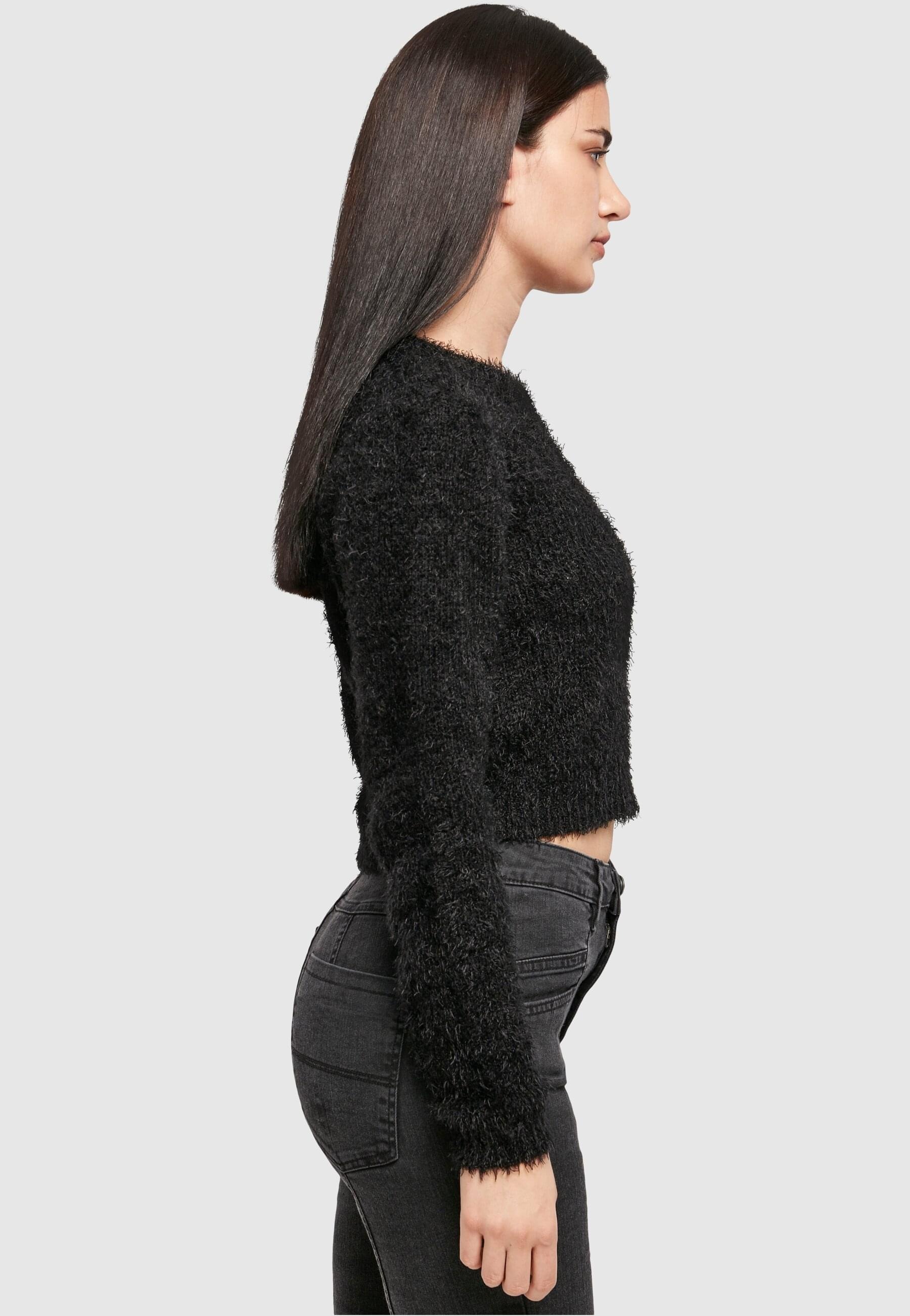 URBAN CLASSICS Sweater »Damen Ladies Cropped Feather Sweater«, (1 tlg.)  bestellen | I\'m walking