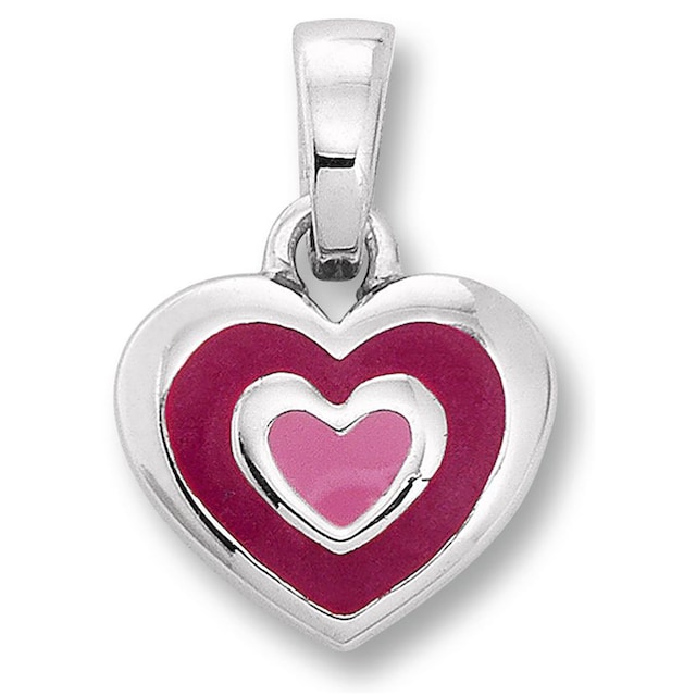 ONE ELEMENT Kette mit Anhänger »Herz Herz Anhänger aus 925 Silber«,  Schmuckset - Set mit verstellbarer Halskette im Onlineshop | I'm walking