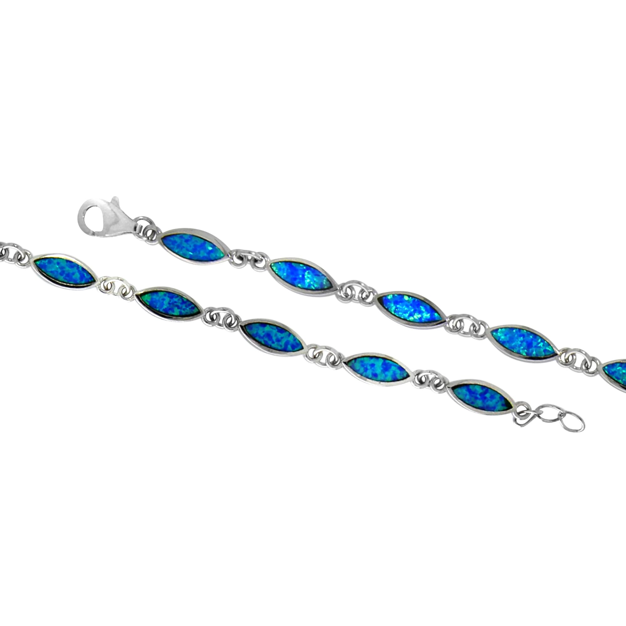 Sterling I\'m | online Vivance Opal Armband mit Silber blau«, Geschenketui »925/- kaufen walking