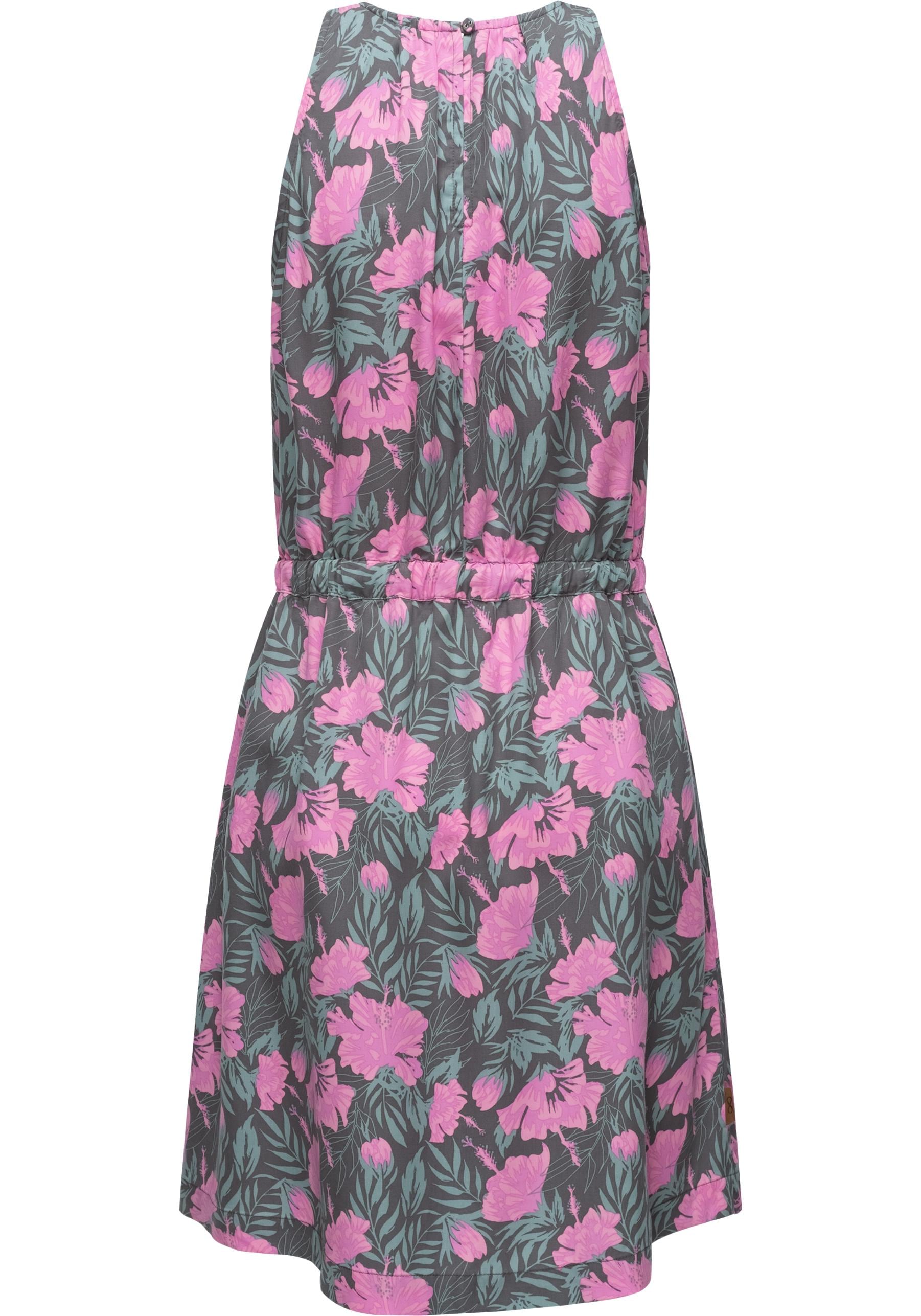 mit Details Ragwear Print Organic«, bestellen »Sanai stylisches verspielten A-Linien-Kleid Sommerkleid