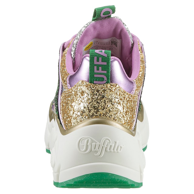 Buffalo Sneaker »BINARY GLAM«, im trendigen Glitter-Look online | imwalking