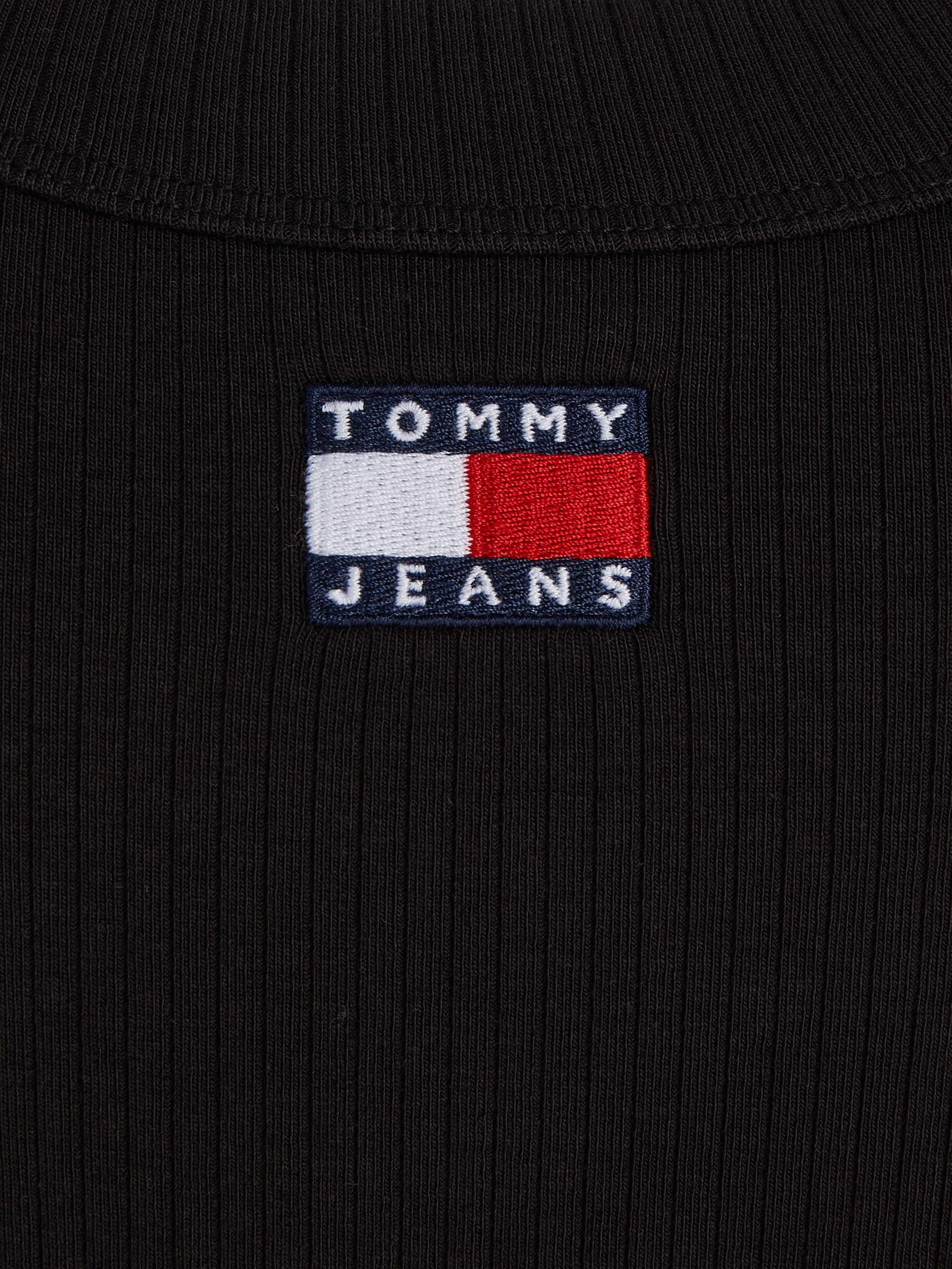Tommy Jeans T-Shirt »TJW SLIM BADGE RIB TEE SS«, mit Logostickerei online  kaufen | I\'m walking