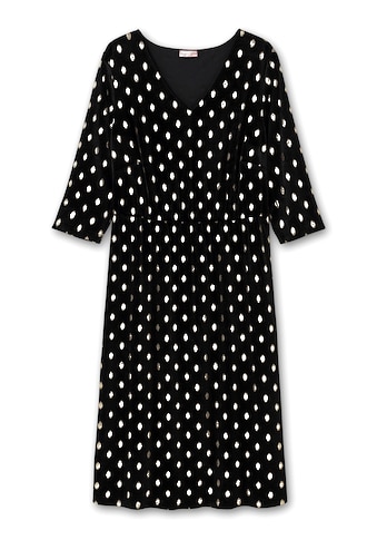 sheego by Joe Browns Partykleid »Jerseykleid«, in weicher Samtoptik, mit Glitterdruck kaufen