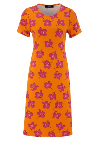 Aniston SELECTED Sommerkleid, mit Blumendruck in Knallfarben kaufen