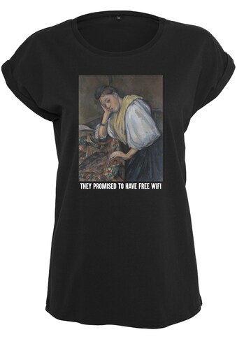 MisterTee T-Shirt »MisterTee Damen Ladies No Wifi Tee« kaufen