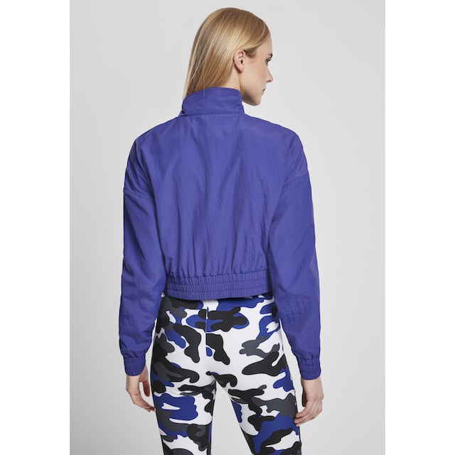 URBAN CLASSICS Outdoorjacke »Frauen Ladies Cropped Crinkle Nylon Pull Over  Jacket«, (1 St.) online kaufen | I'm walking