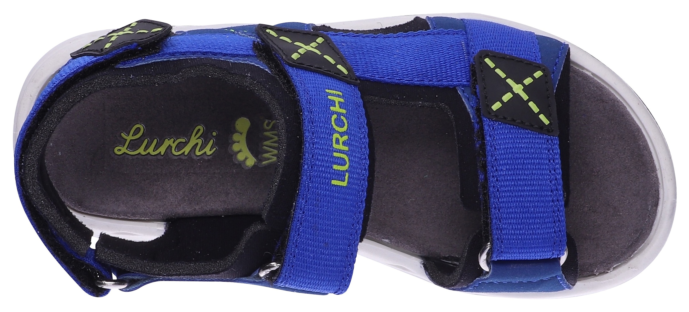 Lurchi Sandale »ODONO WMS: Mittel«, mit farbigen Ziernähten für die Kleinen  | aktuell bei I'm walking