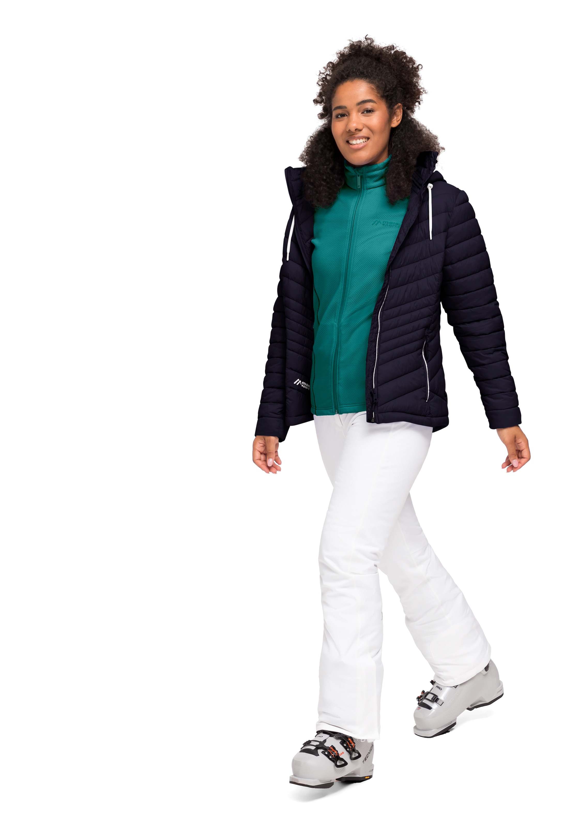 Maier Sports Funktionsshirt »Ximena«, warme Damen Midlayer, als zum ideal Fleecejacke Skifahren kaufen