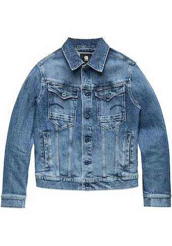 G-Star RAW Jeansjacke »Arc 3D jacket«, mit aufgesetzten Pattentaschen mit Ösenknöpfen kaufen