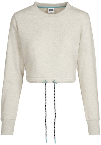 URBAN CLASSICS Sweater »Urban Classics Damen Ladies Oversized Cropped Crewneck« kaufen