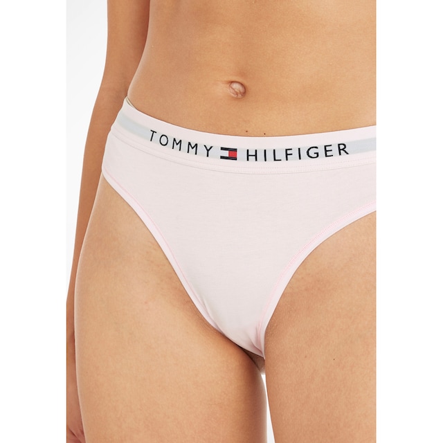 Tommy Hilfiger Underwear Slip »THONG«, mit Tommy Hilfiger Markenlabel &  Wäsche auf Rechnung bestellen