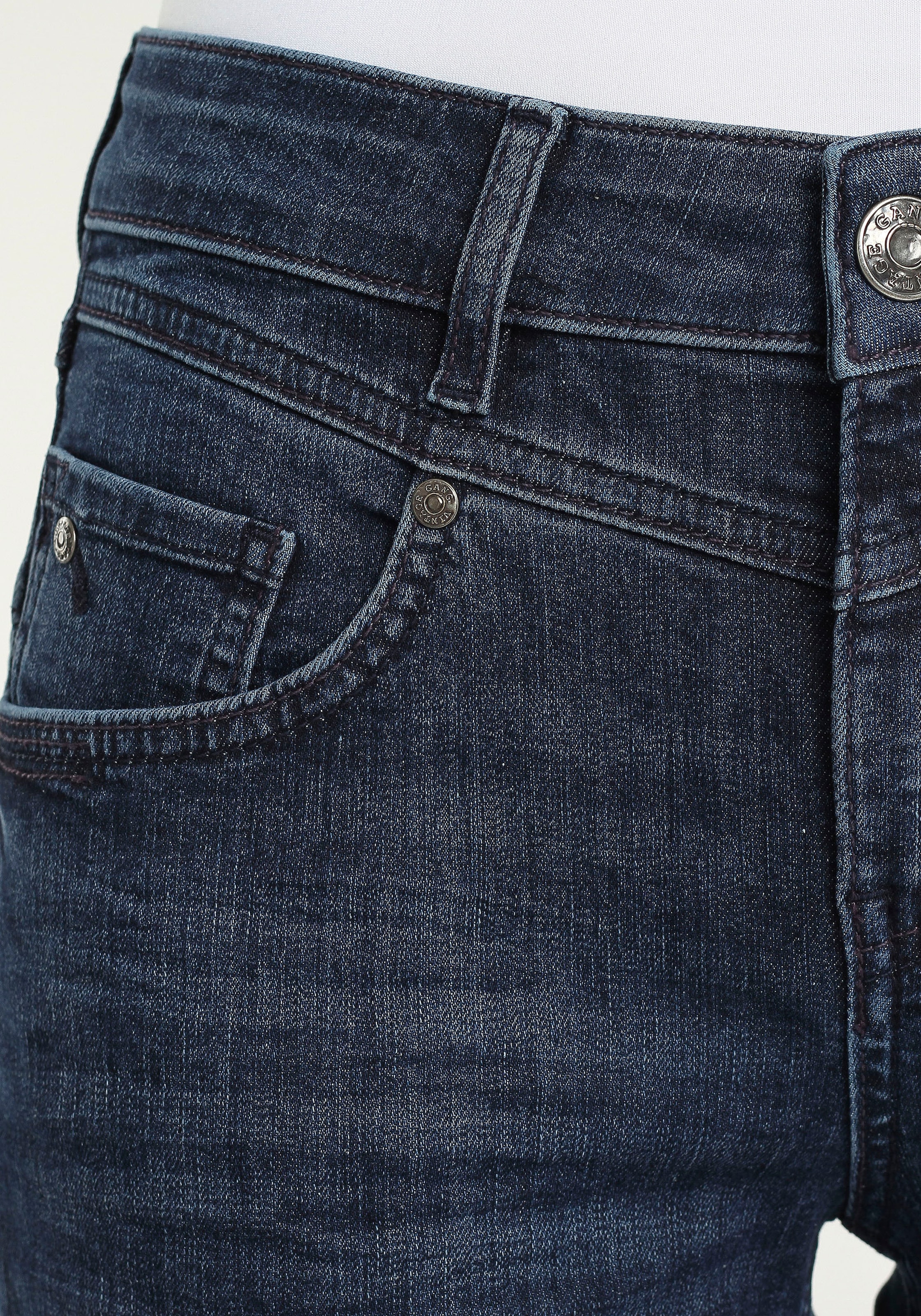 GANG Skinny-fit-Jeans »94MARISSA«, mit modischer V-Passe vorn & hinten  online | I'm walking