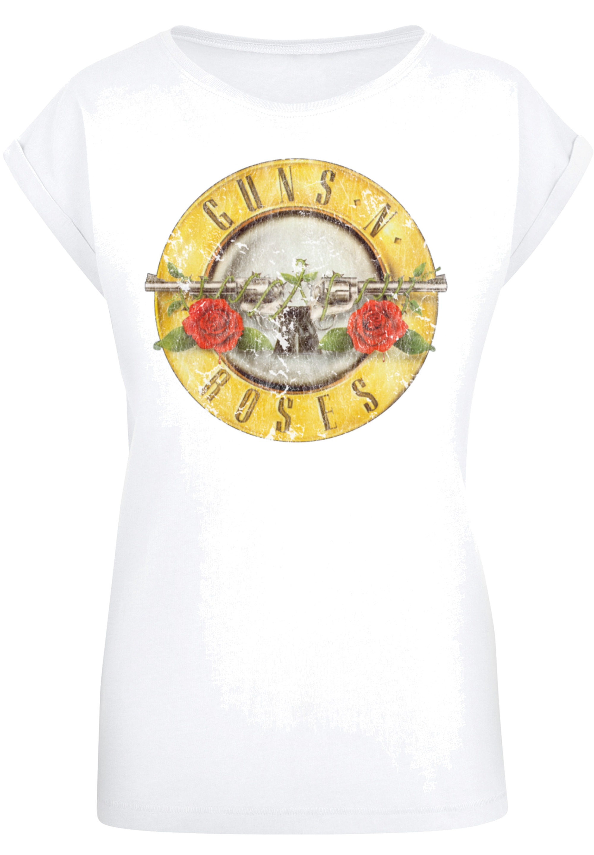 F4NT4STIC T-Shirt »PLUS SIZE Guns 'n' Roses Vintage Classic Logo Black«,  Print online