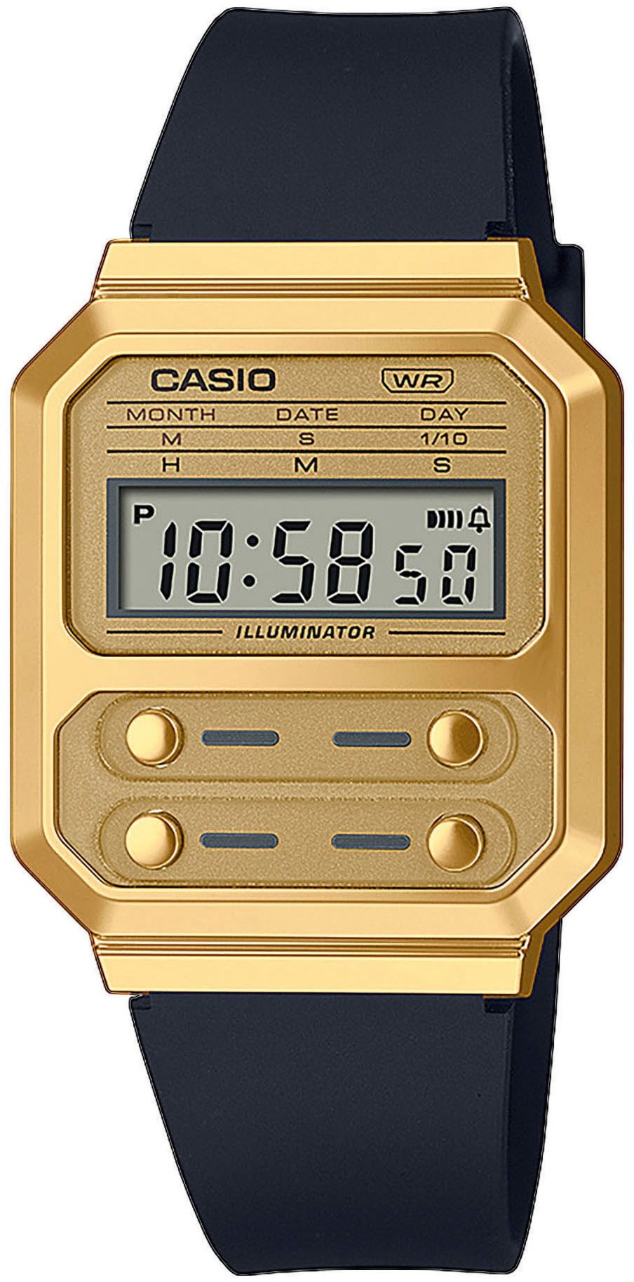 VINTAGE CASIO Chronograph walking kaufen »A100WEFG-9AEF« online I\'m |