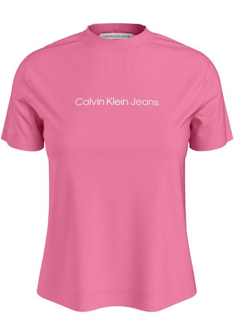 Calvin Klein Jeans Rundhalsshirt »SHRUNKEN INSTITUTIONAL TEE«, mit Calvin Klein... kaufen