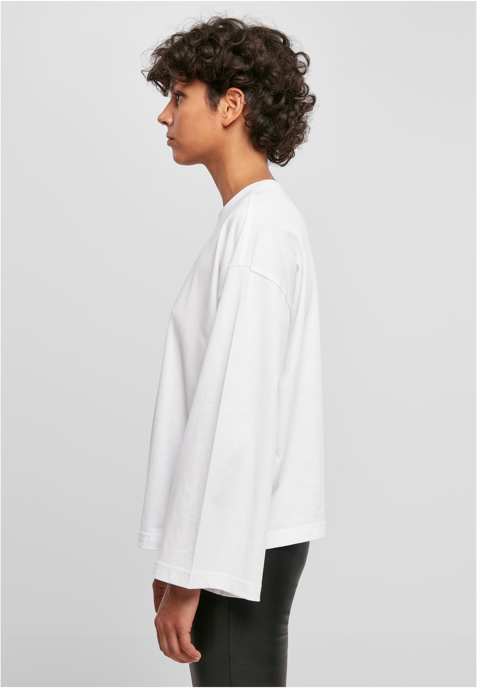 URBAN CLASSICS Langarmshirt »Damen Ladies Organic Oversized Wide Longsleeve«,  (1 tlg.) online | I\'m walking