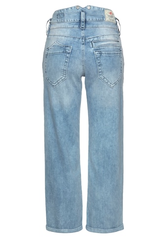 Herrlicher High-waist-Jeans »PITCH HI TAP ORGANIC«, umweltfreundlich dank Kitotex... kaufen
