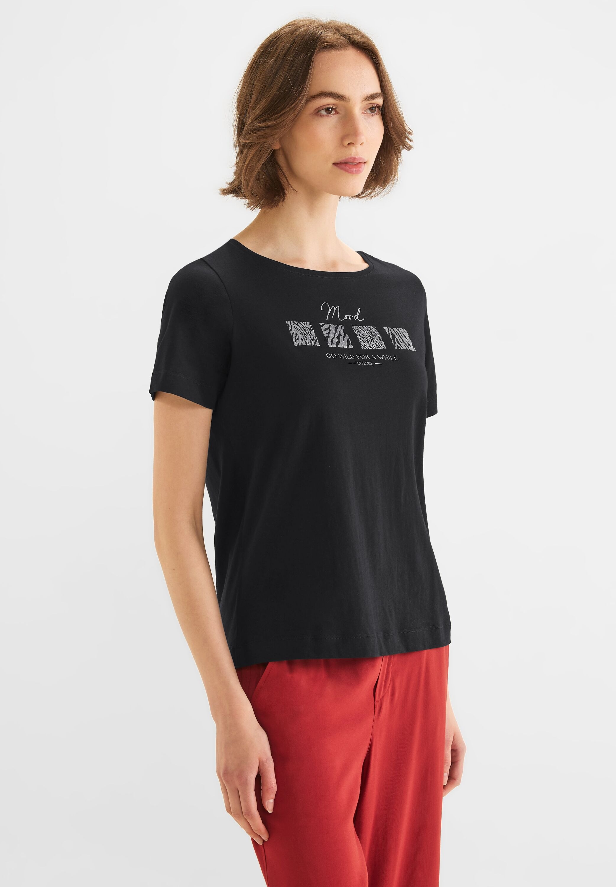 reiner T-Shirt, ONE STREET | walking bestellen I\'m aus Baumwolle