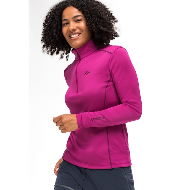 Maier Sports Fleecepullover »Jenna Rec«, Damen Midlayer, elastisches und  pflegeleichtes Half-Zip Fleece online kaufen | I'm walking