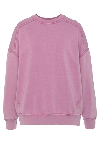 United Colors of Benetton Sweatshirt »SWEATER L/S«, im unifarbenen Look kaufen