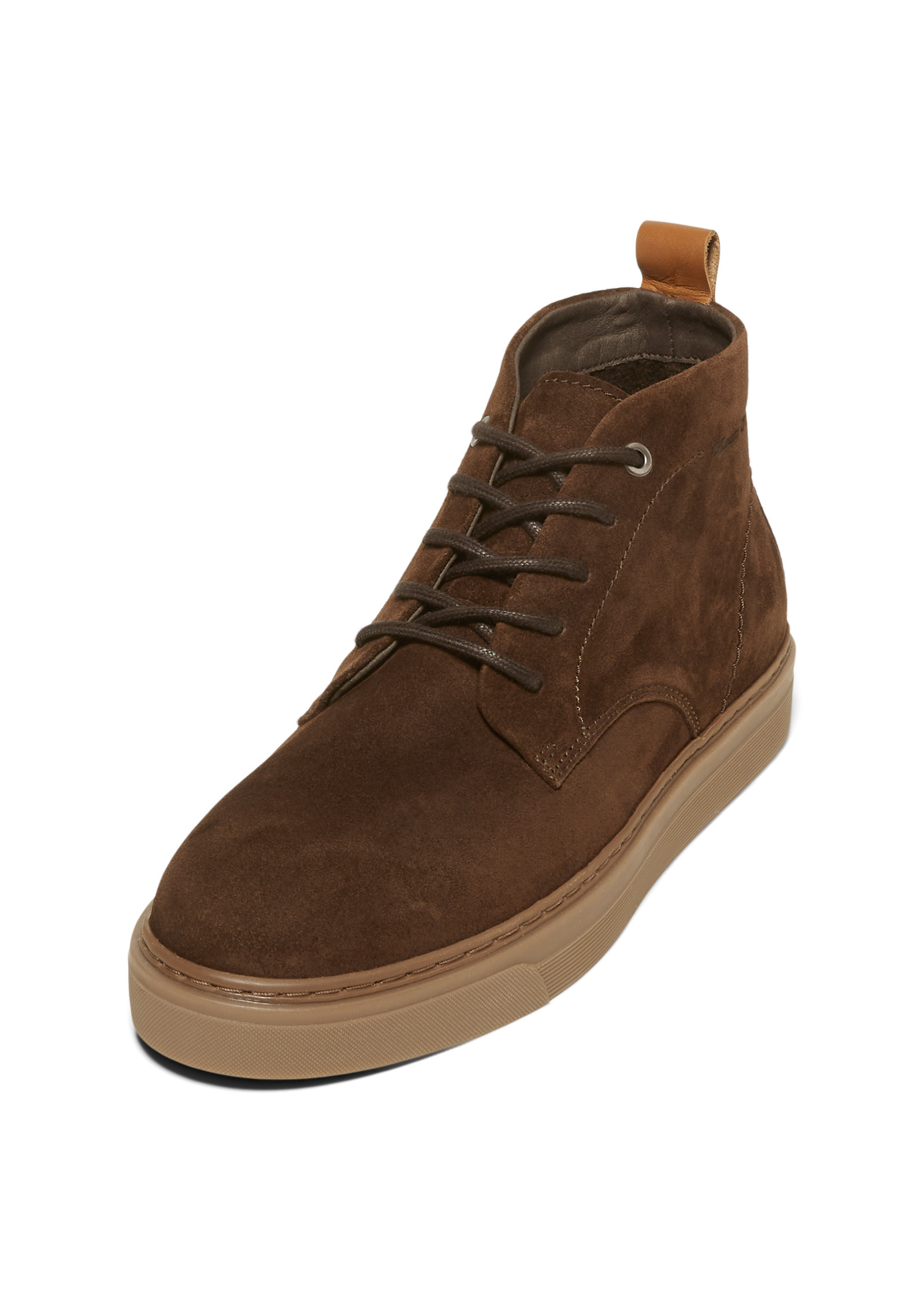 Stiefelette »aus softem Veloursleder«