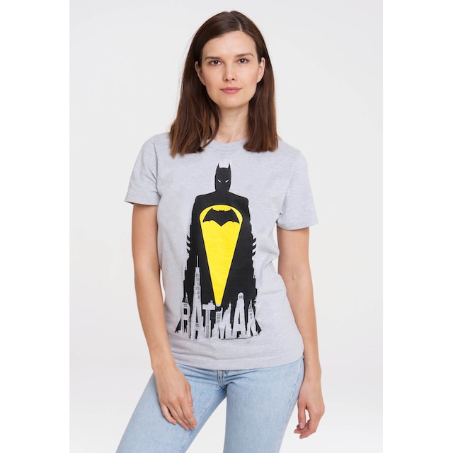 LOGOSHIRT T-Shirt »Batman - Skyline«, mit Superhelden-Print kaufen