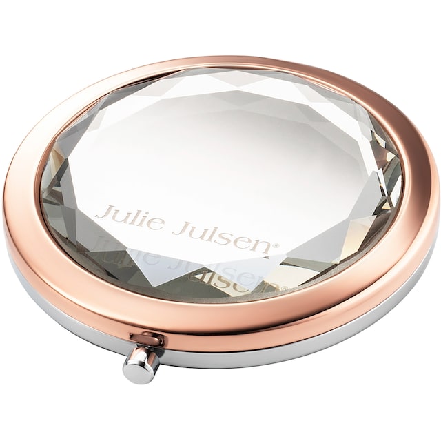 Julie Julsen Quarzuhr »Beauty Rosé Silver, JJW1176RGSME-SET«, (Set, 2 tlg.,  Geschenkset - Uhr mit Spiegel) kaufen | I\'m walking
