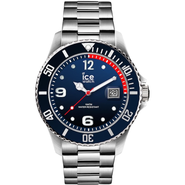 ice-watch Quarzuhr »Ice steel - Marine Silver - Large, 015775« kaufen | I\'m  walking
