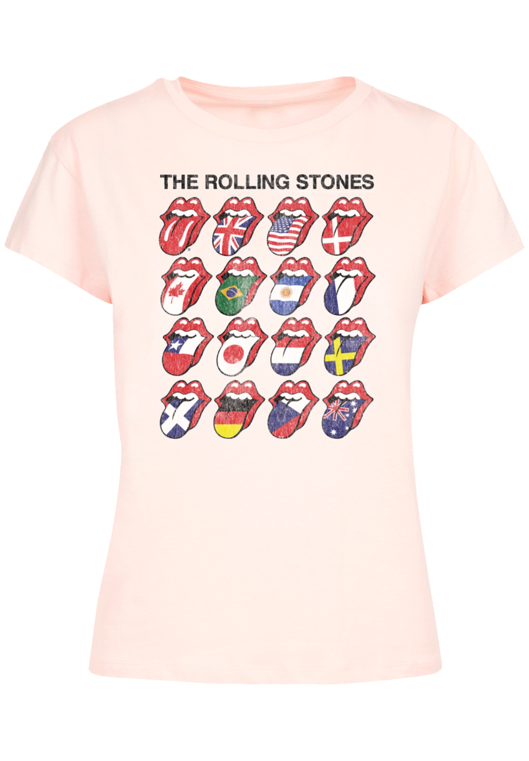 F4NT4STIC T-Shirt Stones Rolling »The I\'m Tongues«, Logo walking Lounge | Musik, Band, Voodoo