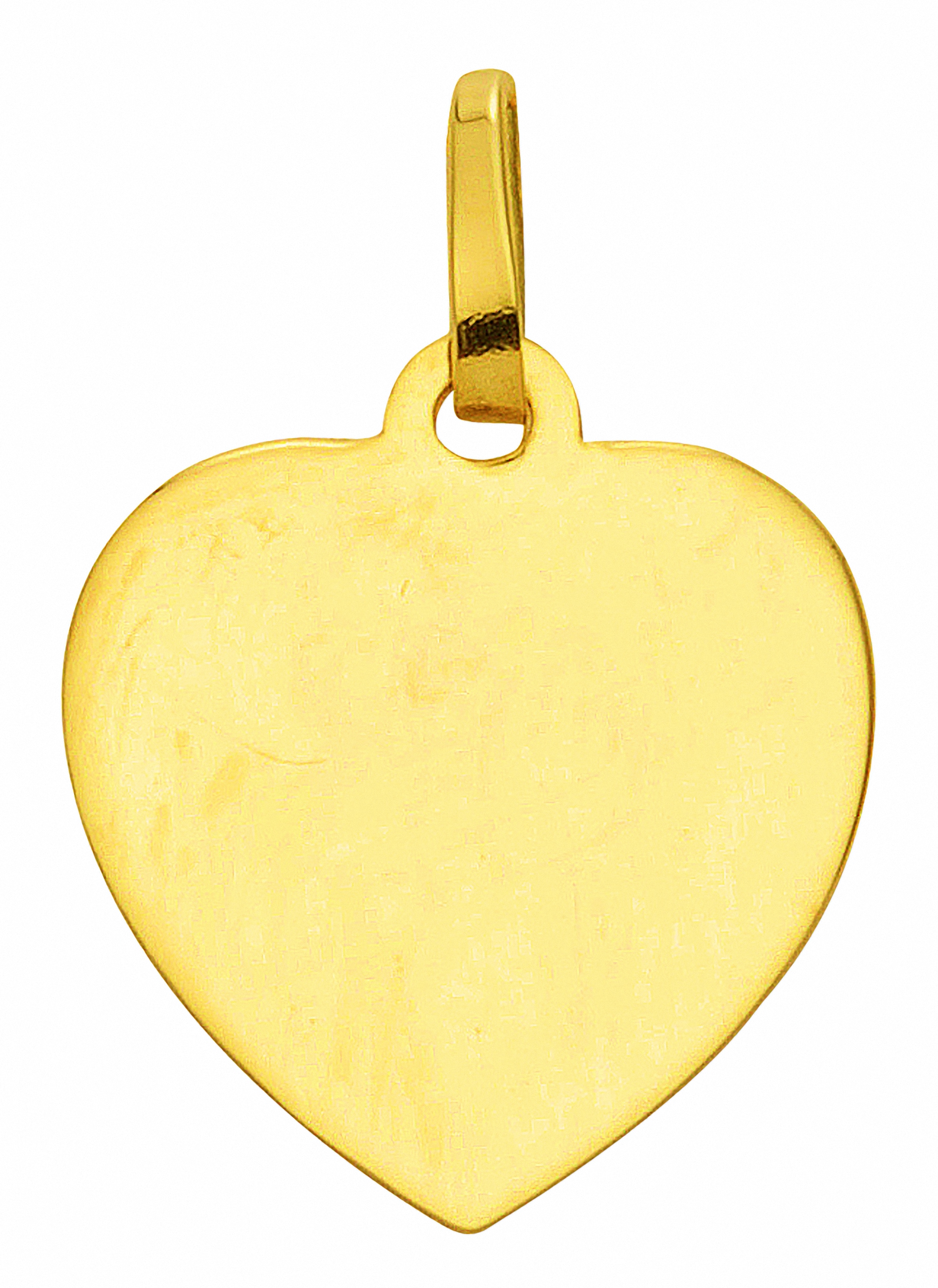 Adelia´s Kette Halskette mit Gravurplatte Gold »333 ohne kaufen - Anhänger Schmuckset walking | Anhänger«, Set I\'m