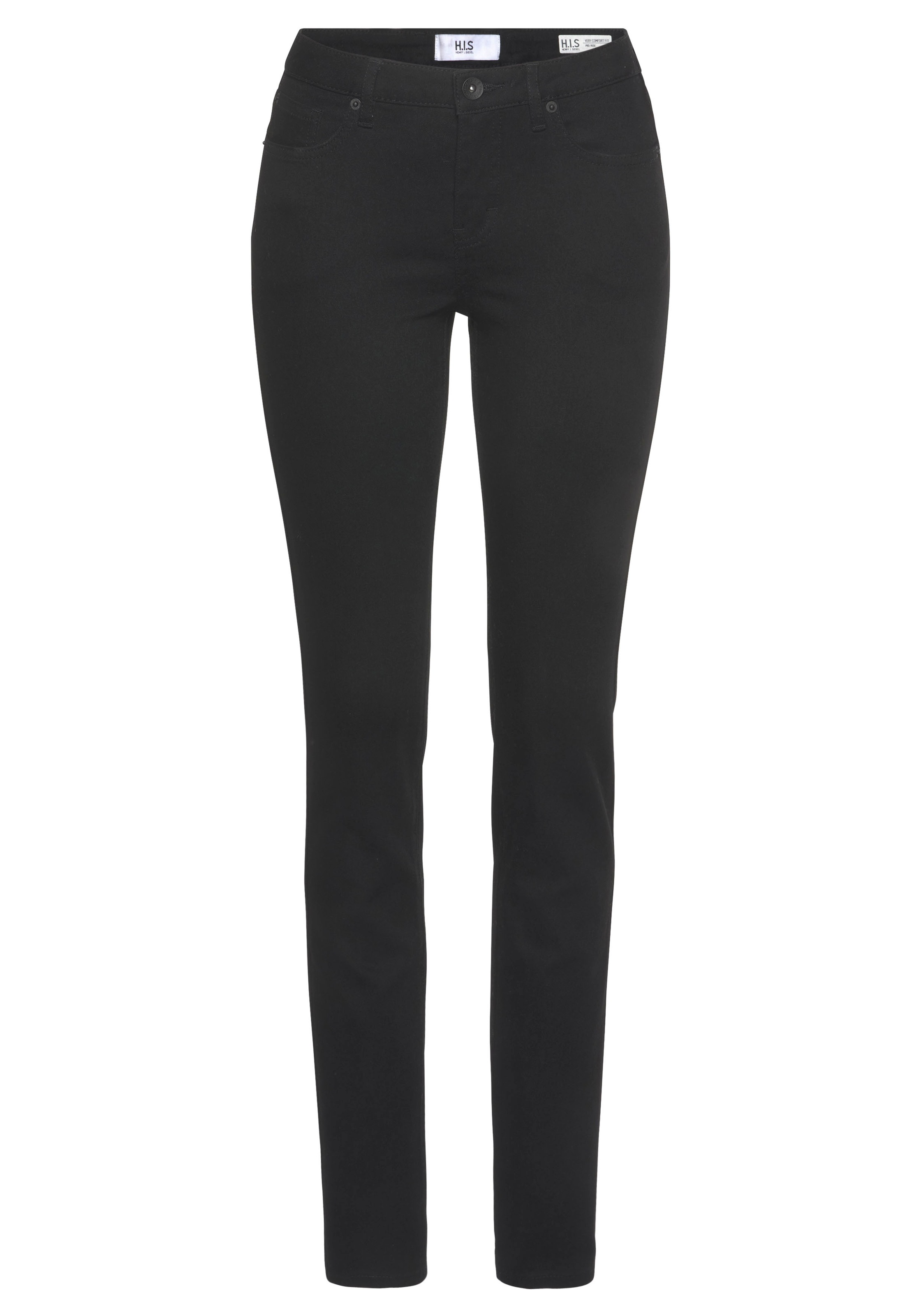 H.I.S 5-Pocket-Jeans »SLIM-FIT MID RISE«, Ökologische, wassersparende Produktion durch... kaufen
