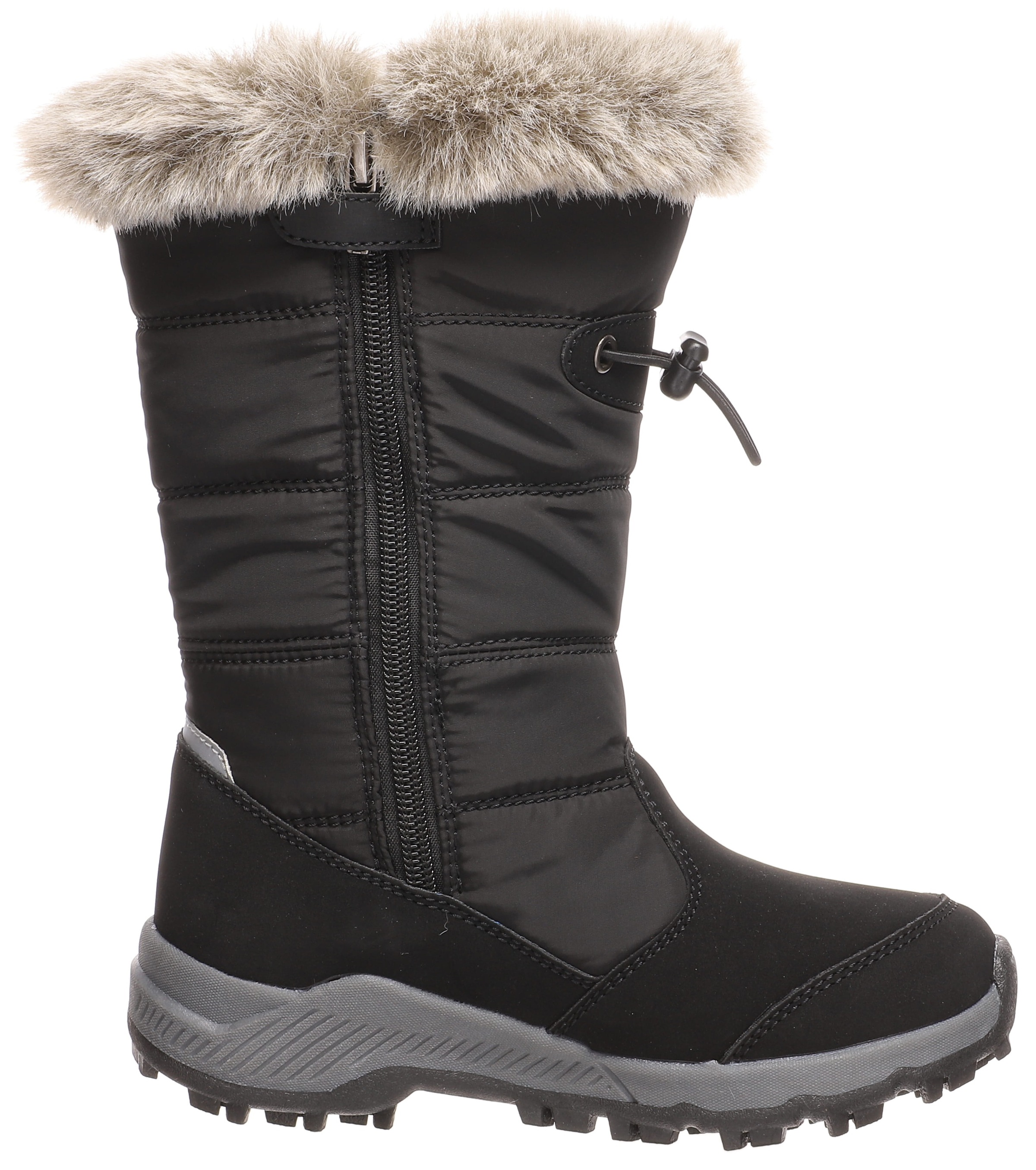 Ladies black snow hot sale boots uk