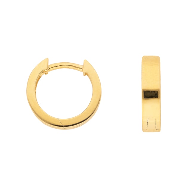 Adelia´s Paar Ohrhänger »585 Gold Ohrringe Creolen Ø 11,7 mm«, Goldschmuck  für Damen im Onlineshop | I'm walking