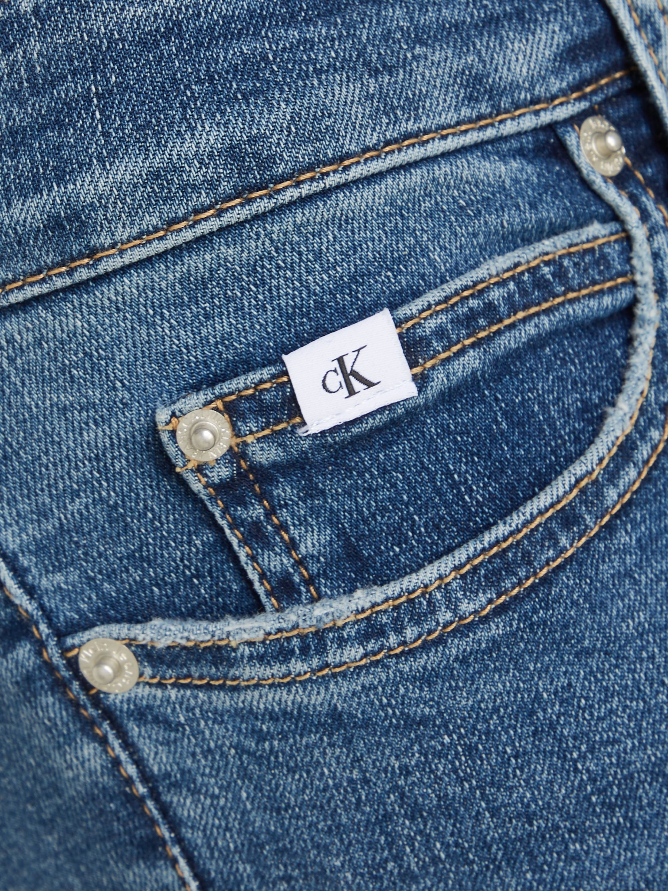 Calvin Klein Jeans Skinny-fit-Jeans »MID RISE SKINNY« online | I\'m walking | Straight-Fit Jeans