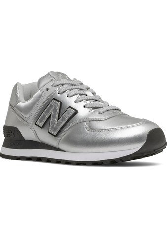 New Balance Sneaker »WL574 "Metallic Pack"«, in glänzender Optik kaufen