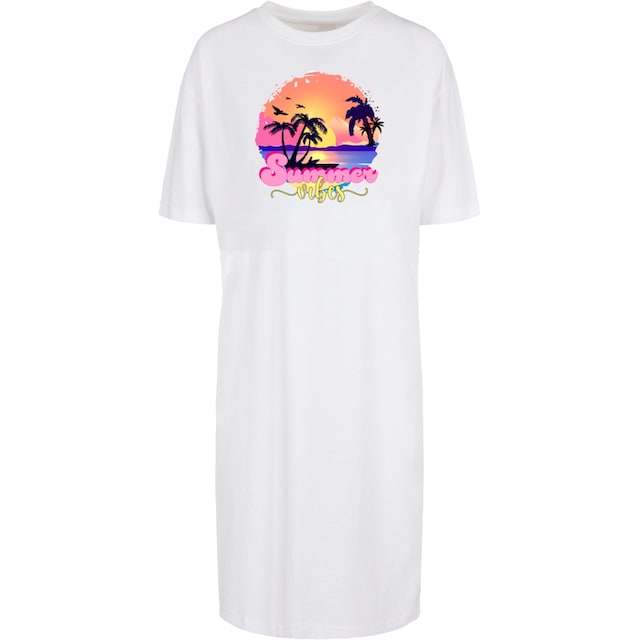 Merchcode Stillkleid »Damen Ladies Summer Vibes Sunset Oversized Slit Tee  Dress«, (1 tlg.) online kaufen | I\'m walking