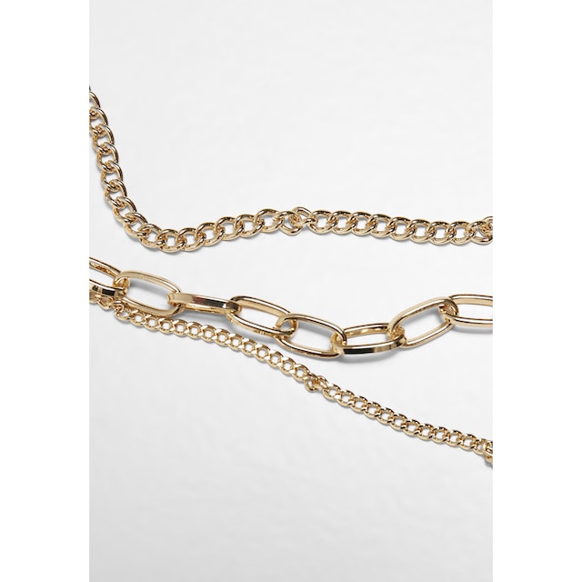 URBAN CLASSICS Edelstahlkette »Accessoires Layering Cross Necklace« online  kaufen | I'm walking