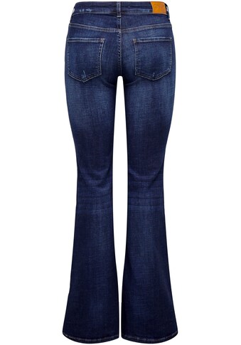 Only Bootcut-Jeans »ONLTIGER LW WIDE FLARED DEST REA218«, mit Destroyed Effekt kaufen