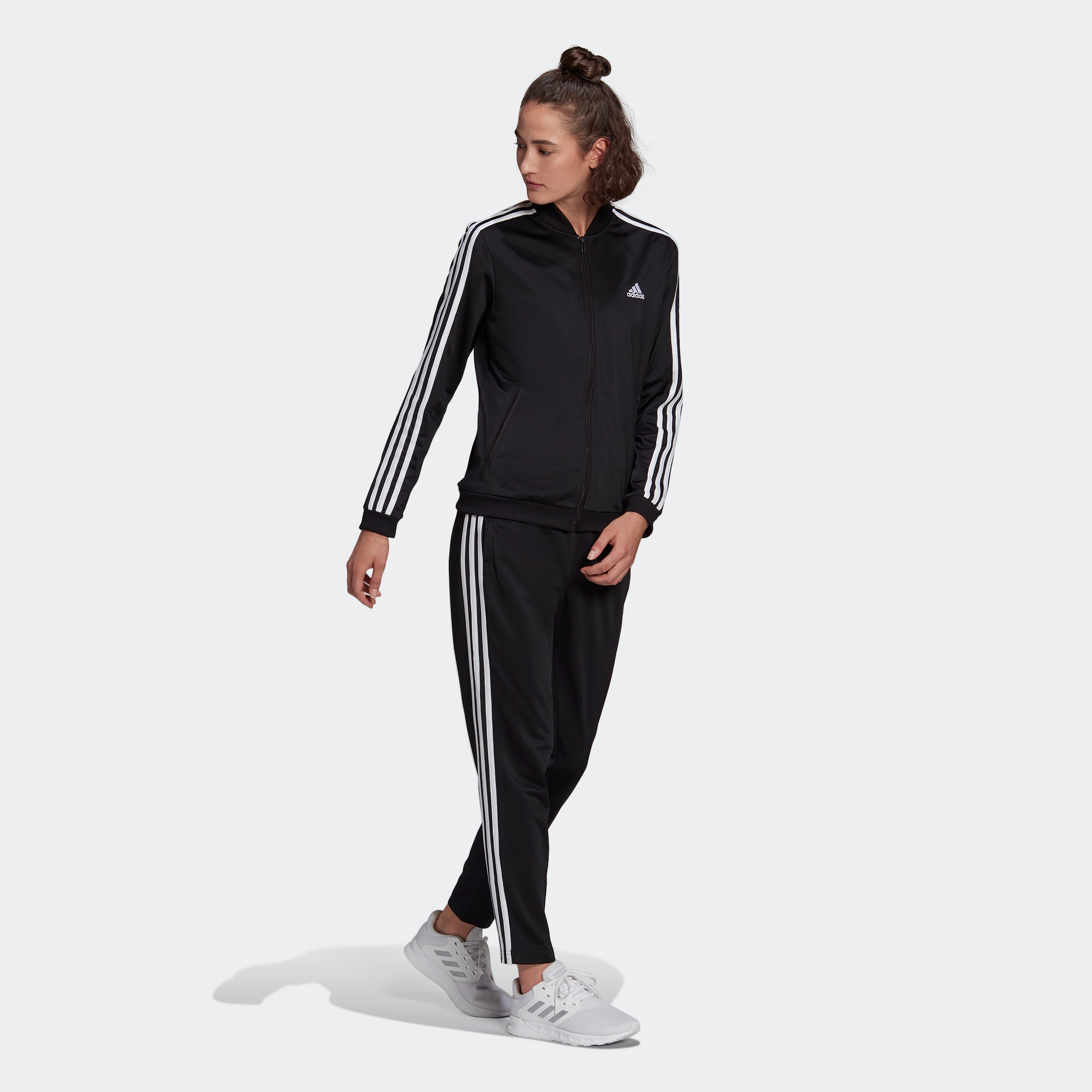 adidas Sportswear Trainingsanzug »ESSENTIALS (2 walking 3-STREIFEN«, tlg.) | online I\'m