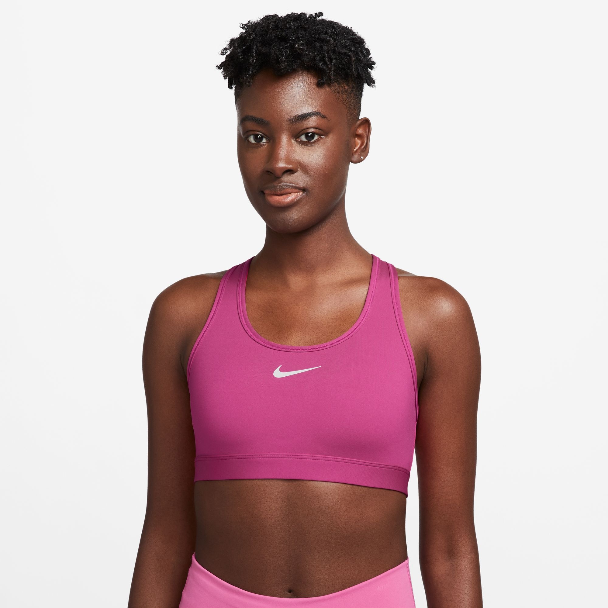 Nike Dri-Fit Swoosh Medium Support Bra - Sport-BH Damen online kaufen