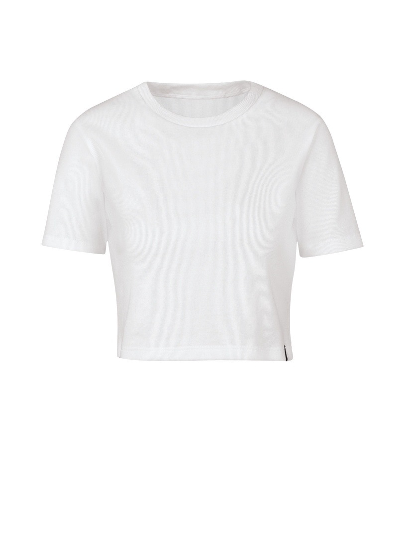 Trigema shoppen »TRIGEMA Crop-Top« Modisches T-Shirt