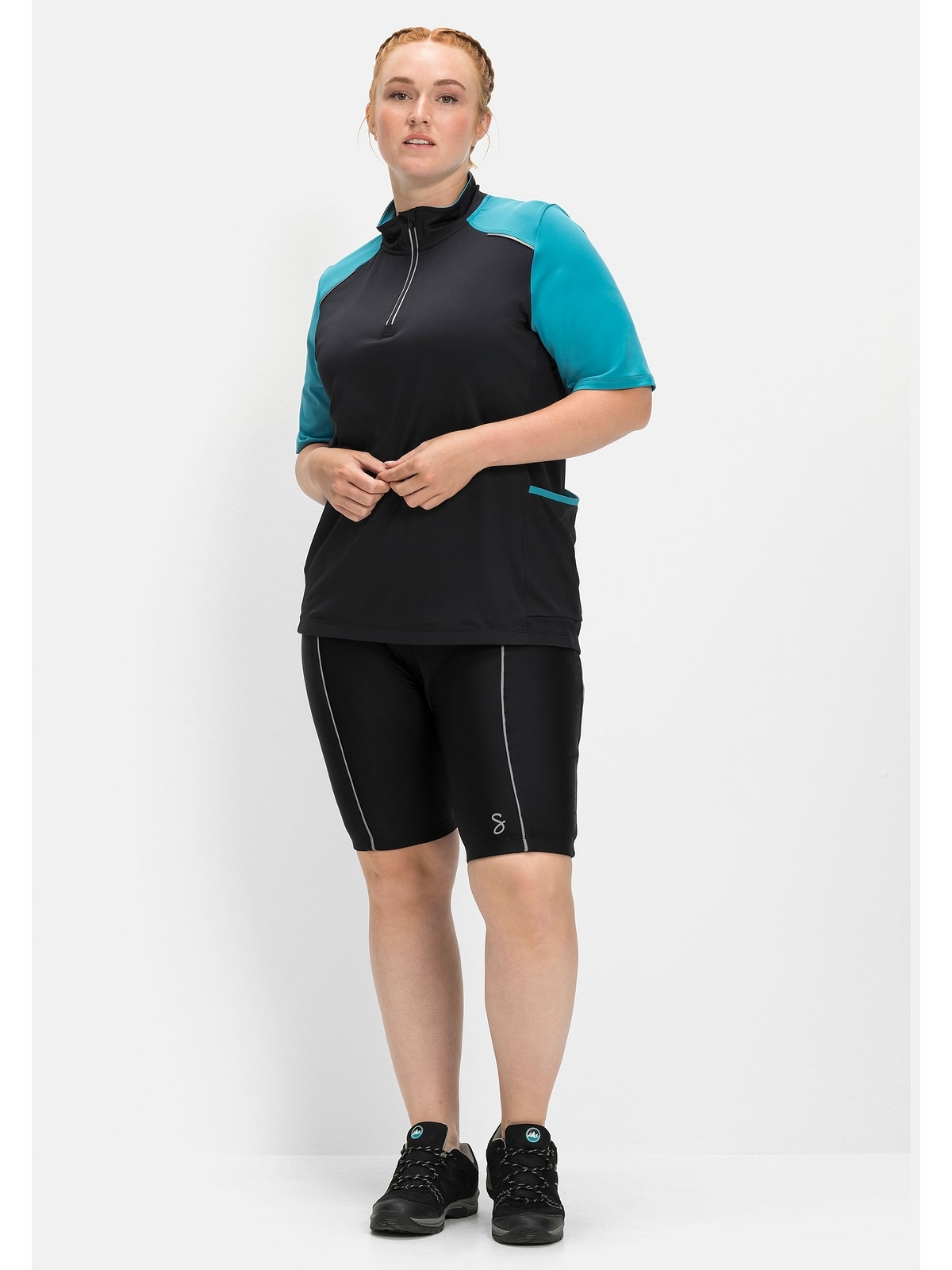 Sheego T-Shirt »Große Größen«, aus walking mit Meheinsatz Funktionsware, I\'m bestellen 