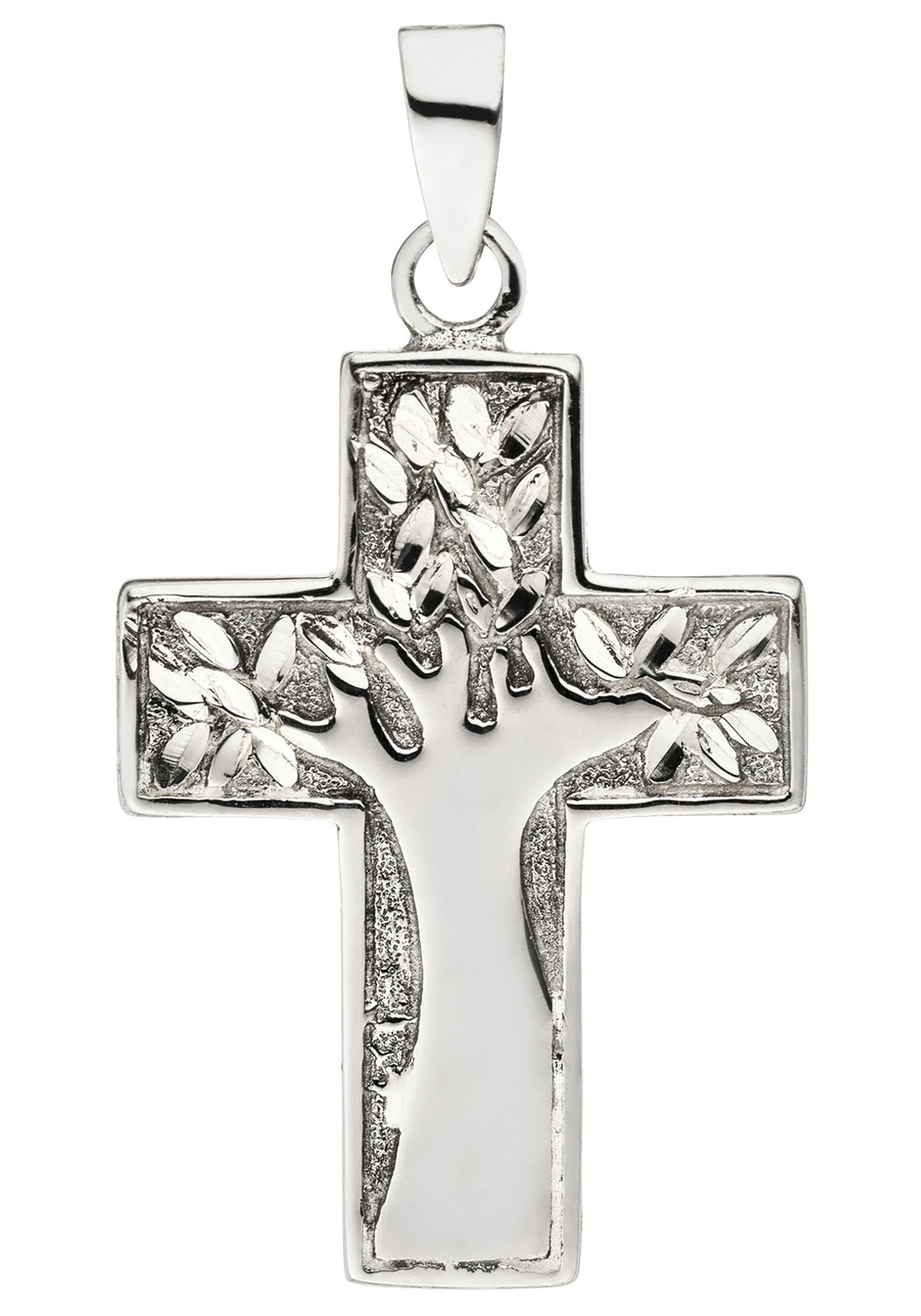 JOBO Kreuzanhänger »Anhänger Kreuz mit Baum«, 925 Silber kaufen | I'm  walking