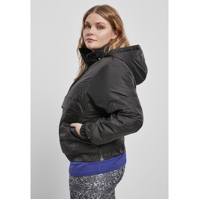 URBAN CLASSICS Outdoorjacke »Frauen Ladies Panel Padded Pull Over Jacket«, (1  St.), mit Kapuze online kaufen | I'm walking