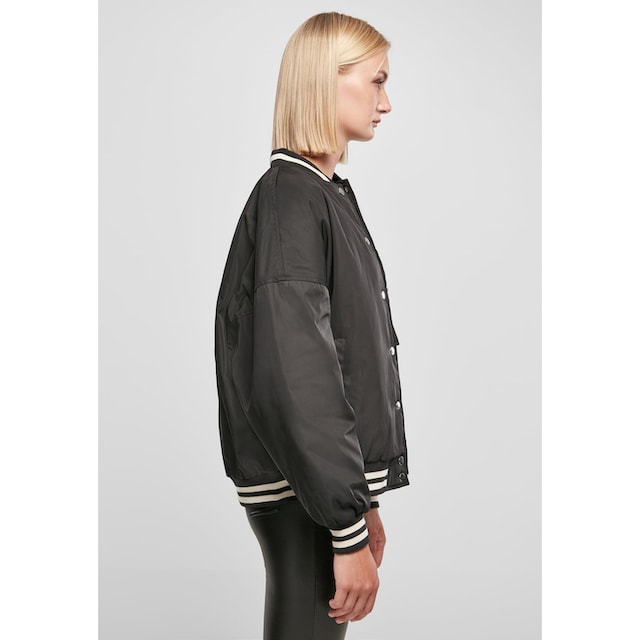 Kapuze ohne bestellen (1 Ladies Recycled Jacket«, College Oversized CLASSICS URBAN St.), Sommerjacke »Damen