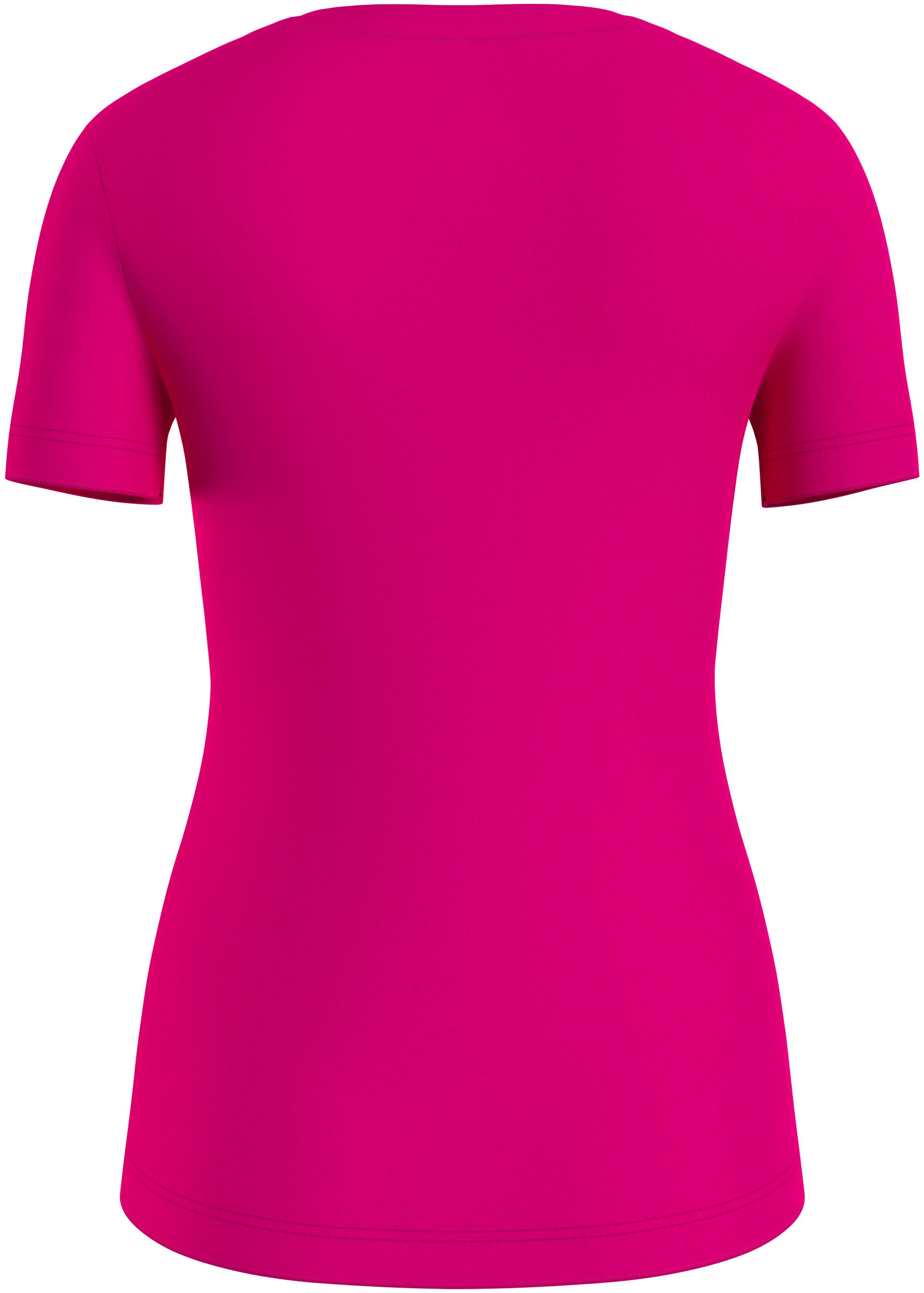 Tommy Hilfiger T-Shirt »SLIM RIB CODY SS«, Logostickerei V-NECK mit shoppen dezenter