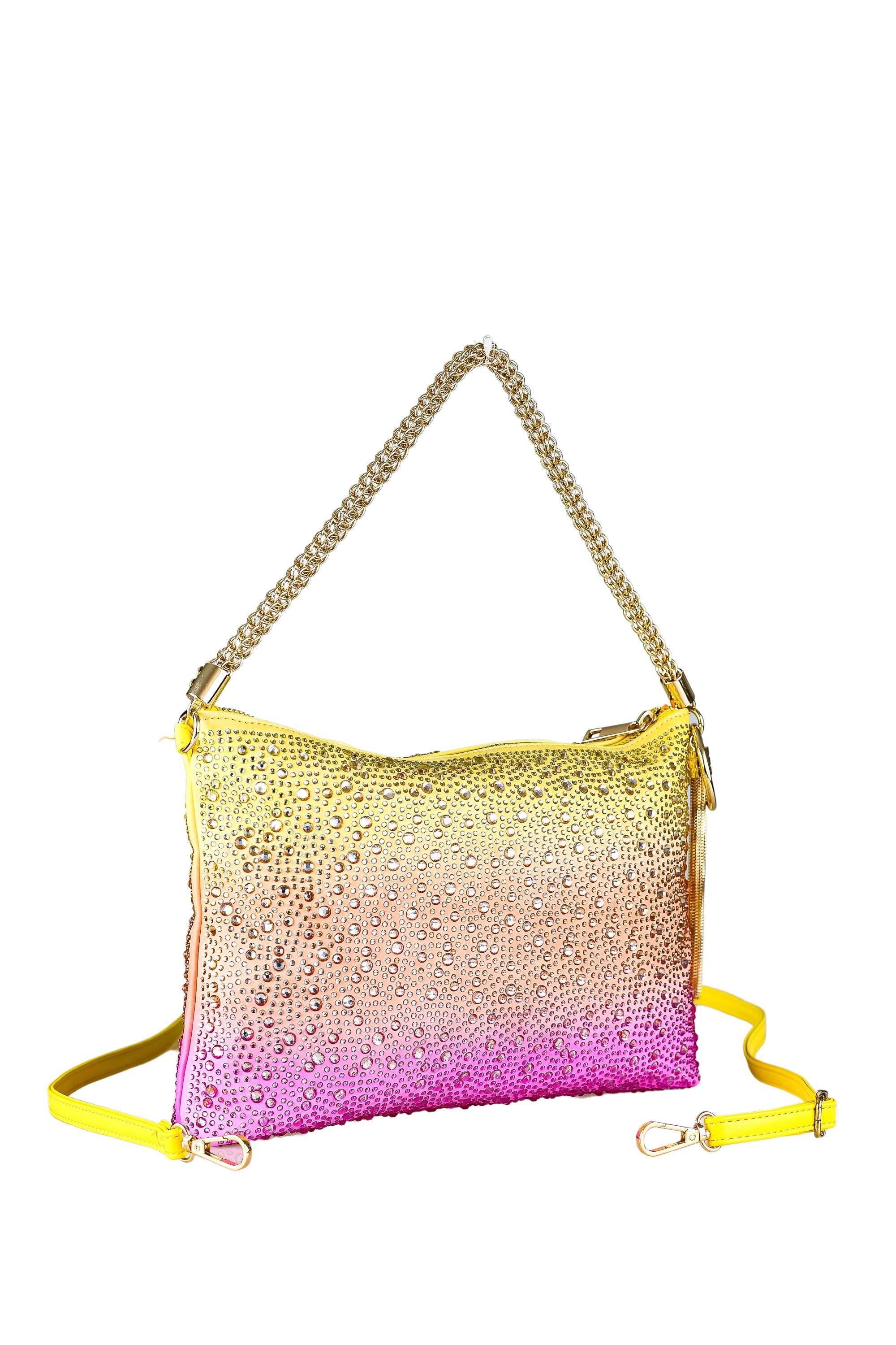 COLLEZIONE ALESSANDRO Schultertasche »Bling«, mit tausenden Strass Glitzersteinen kaufen